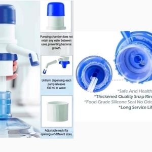 Tupperware Water Pump- White and in Green Color